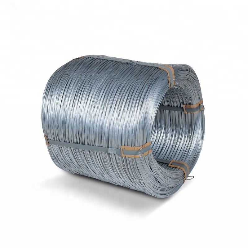 16 Gauge Galvanized Carbon Steel Wire SWRH 82B Free Cutting Steel  Non-alloy
